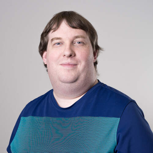 Staff photo of systems administrator, Nathan Coulsen
